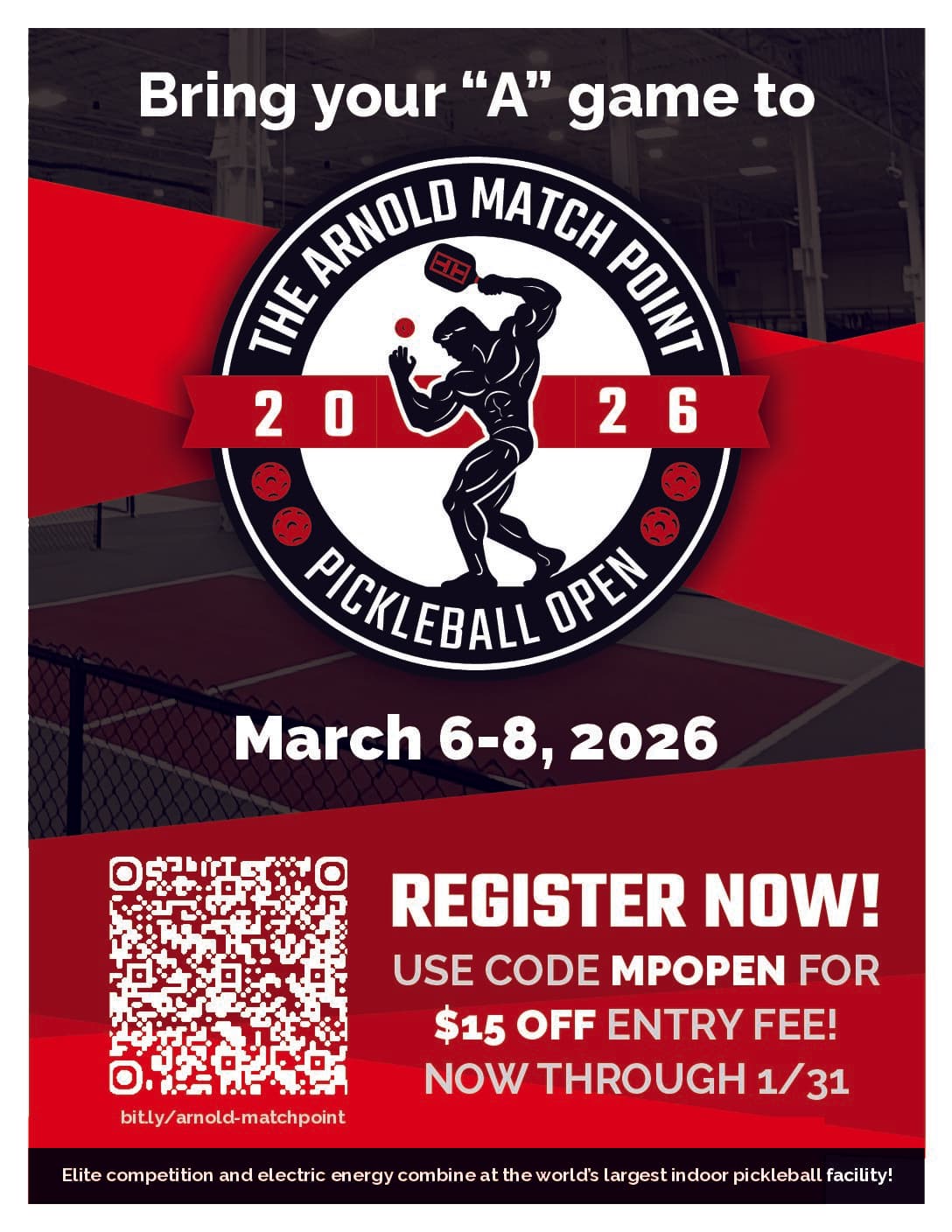 Pickleball Makes Its Debut at the Arnold Sports Festival in 2026