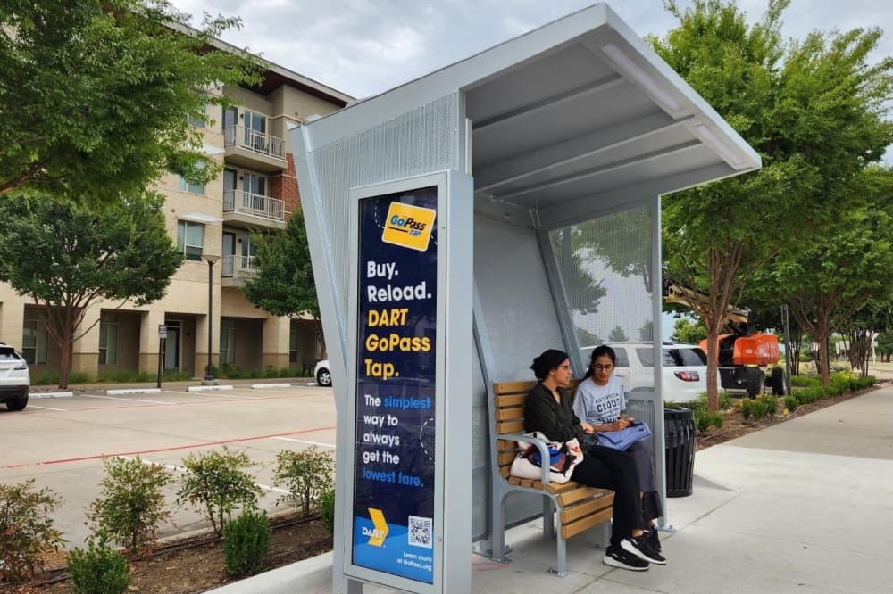 DART Approves $71.5 Million Plan to Upgrade 1,350 Bus Shelters Regionwide