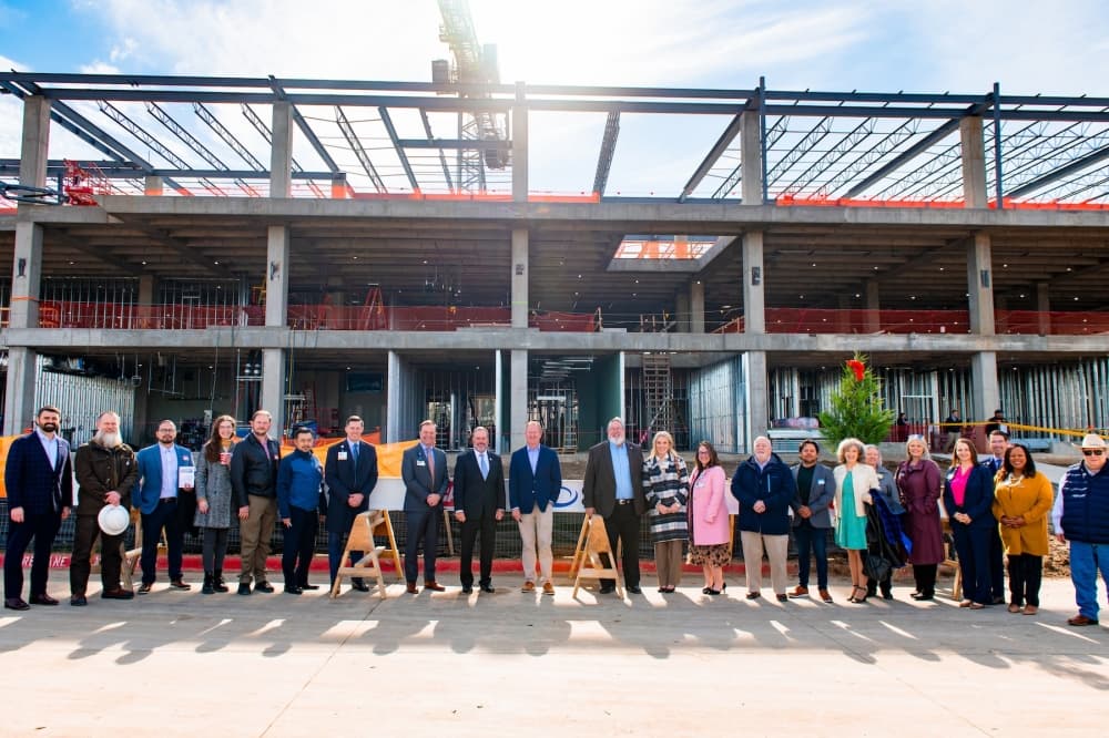 Collin College Marks Topping Out for Frisco Health Center