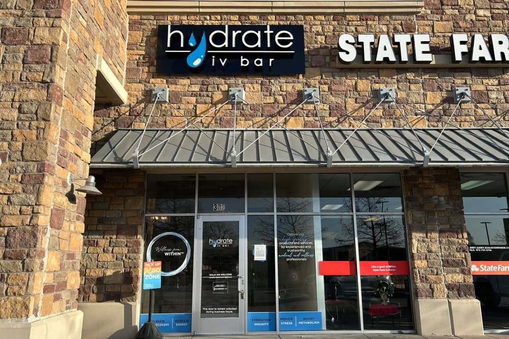 Hydrate IV Bar franchise opening in Frisco later this month