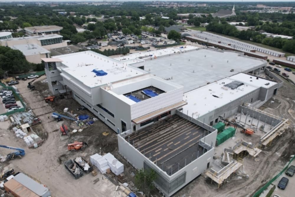 Allen police headquarters rises, stays on track for 2027 completion