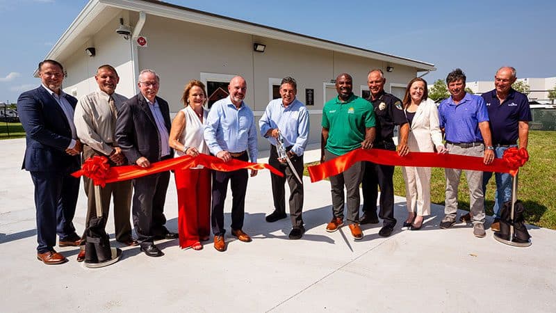 Coral Springs police open hurricane-resistant K9 training building