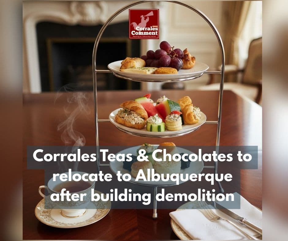 Corrales Teas and Chocolates closing March 8, reopening in Albuquerque March 13
