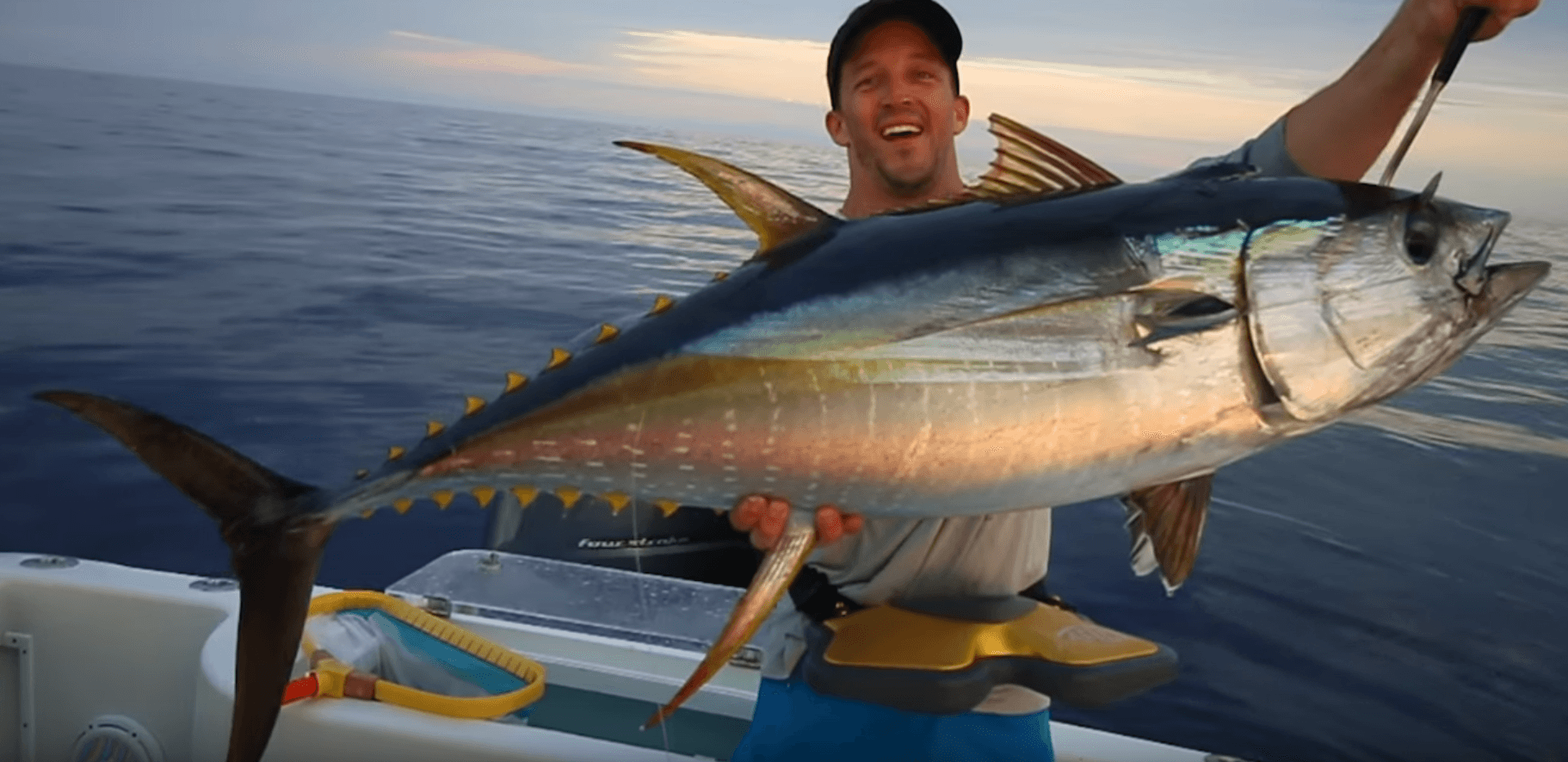 Golfito current line delivers eight tuna on short offshore run