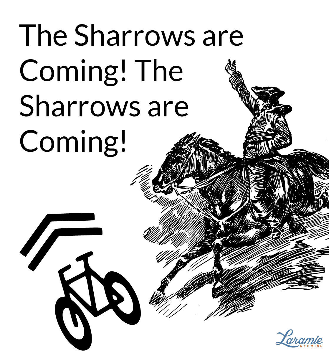 Laramie will add shared lane markings to city streets