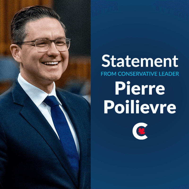 Conservatives give Pierre Poilievre 87.4% backing to remain leader