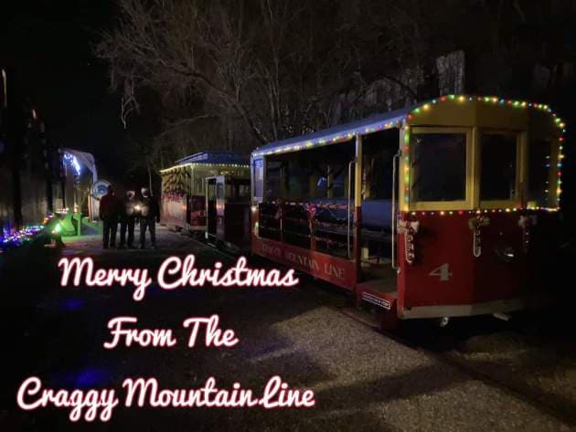 Woodfin Students Enjoy Jingle Bell Trolley, Toys Provided by Church