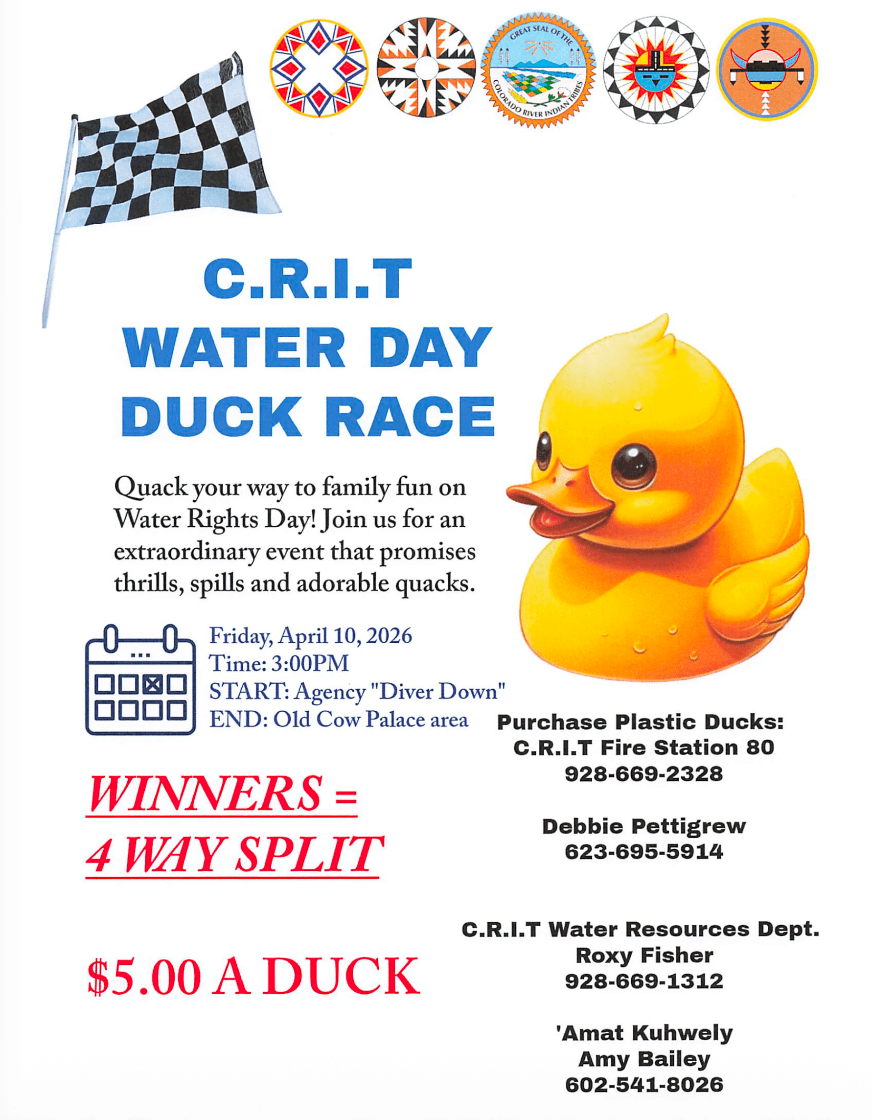 CRIT ties Water Day duck race to river awareness in Parker