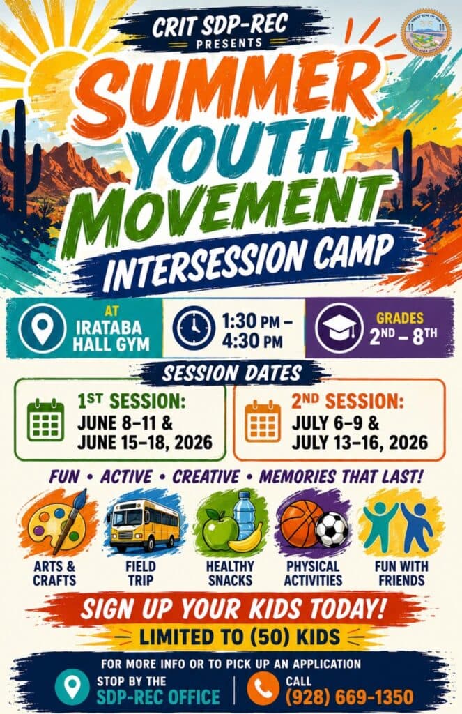 CRIT opens sign-up for summer youth movement intersession camp
