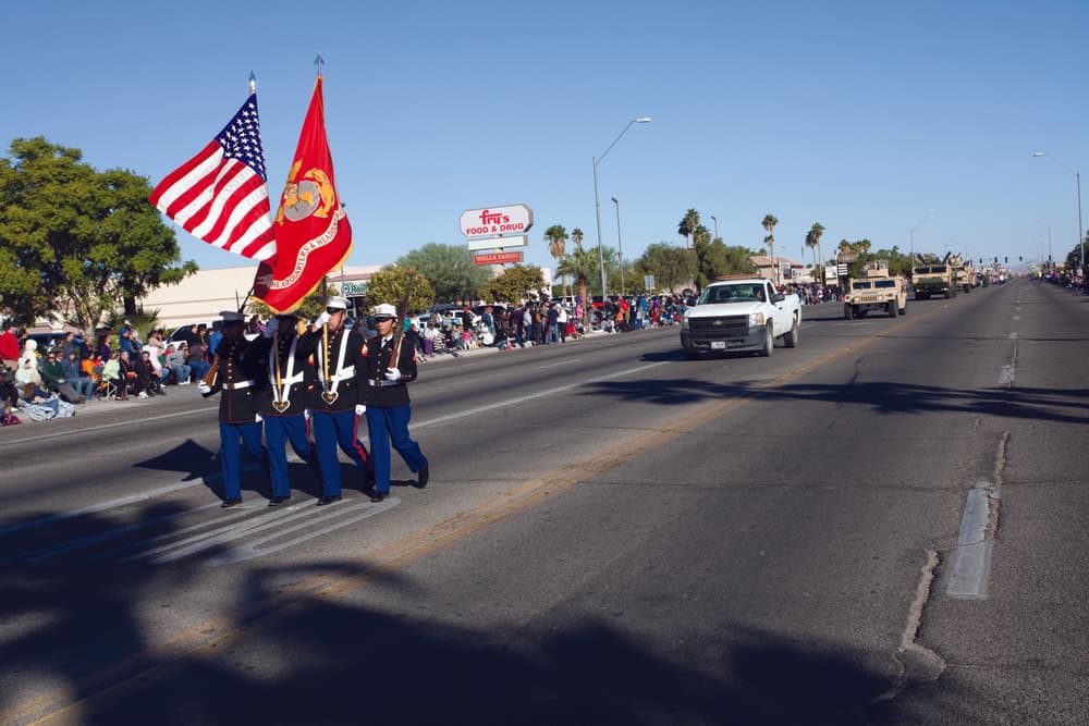 Yuma Urged to Register for Veterans Day Parade and Services