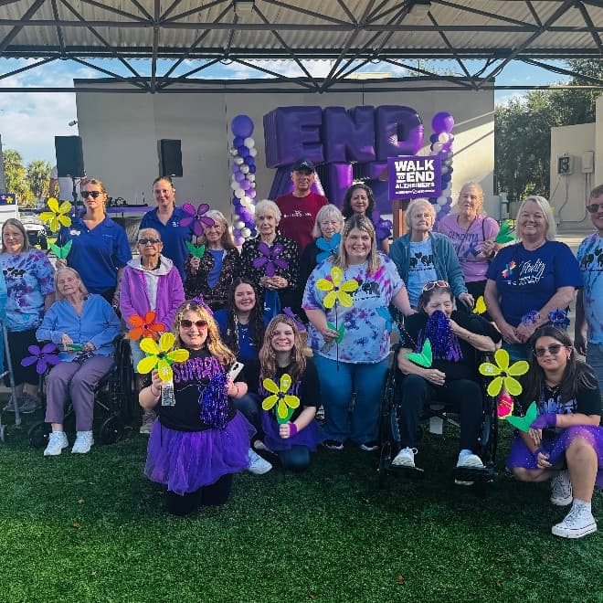 Hernando County Alzheimer’s Walk Unites Families, Caregivers at Oak Hill Senior Living