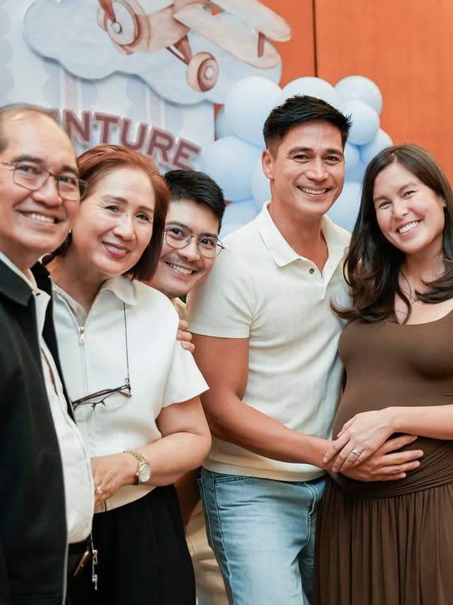 Robi Domingo and Maiqui Pineda host star-studded baby shower for first child