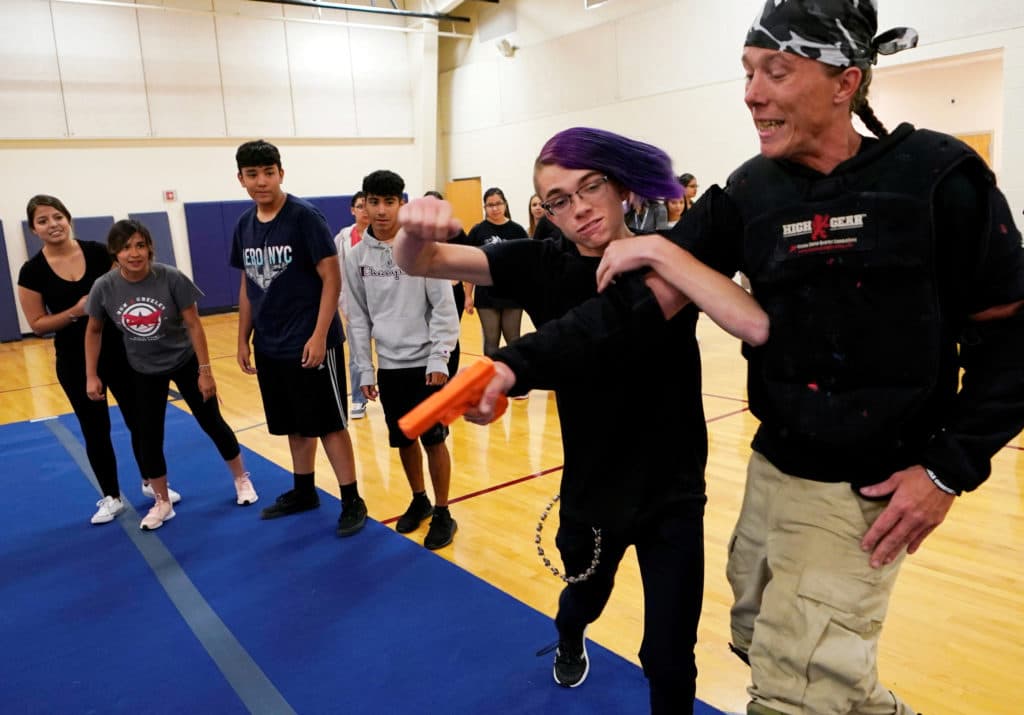 Multi-Agency Active-Shooter Drill Tests Readiness at Blythe High School