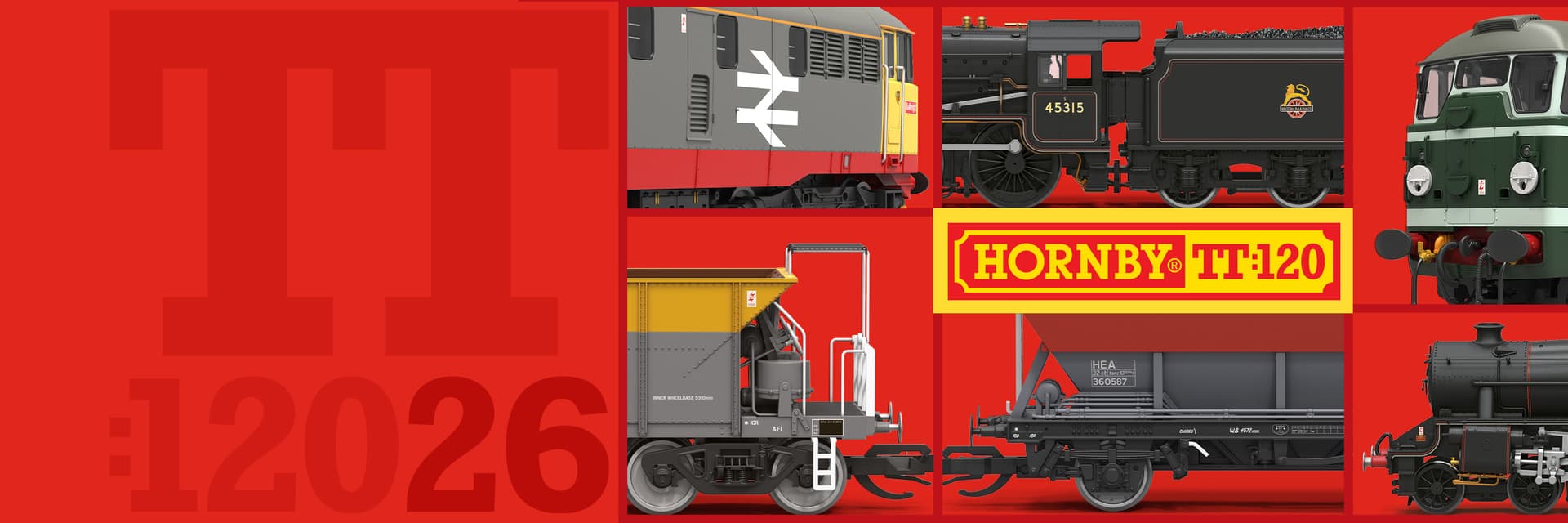 Hornby April update spotlights TT:120 set, strong pre-orders, events