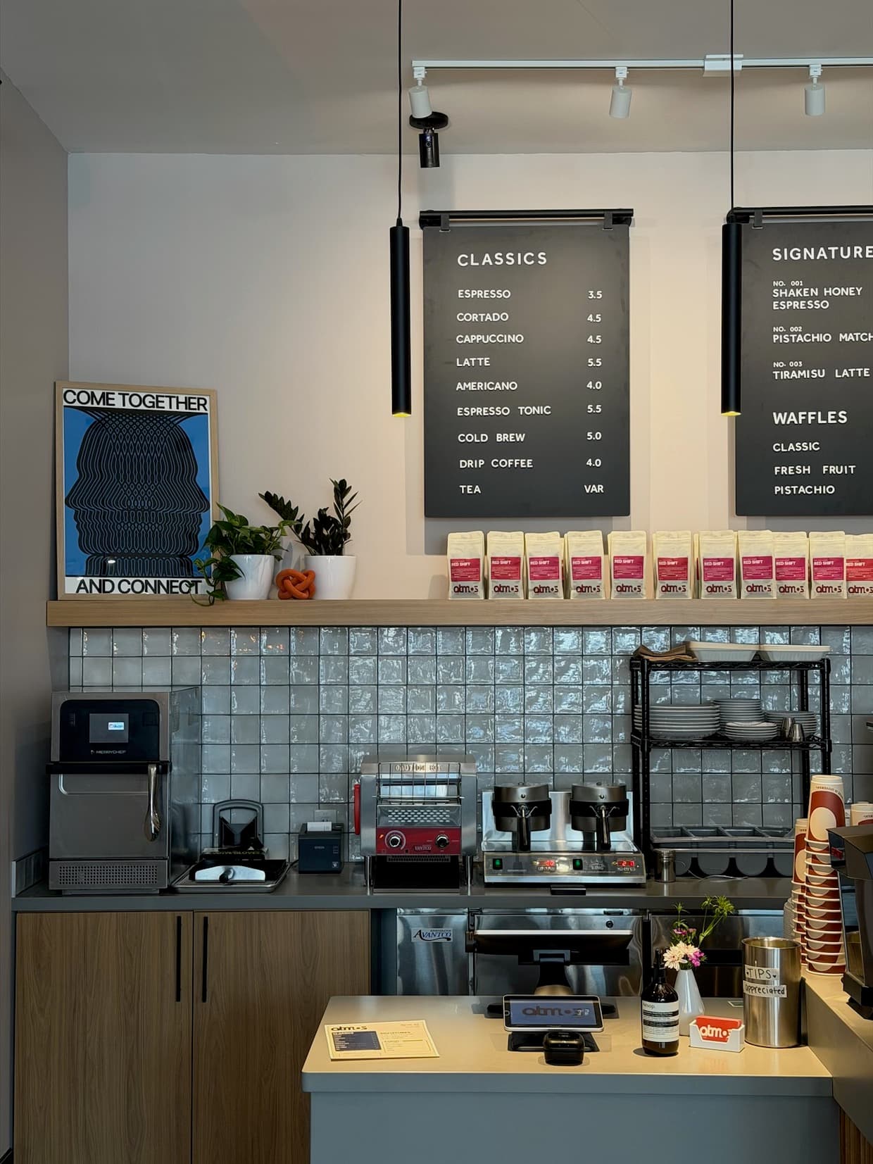 Atmos Coffee Opens Cleveland Café with On-Site Roasting and Space-Inspired Design