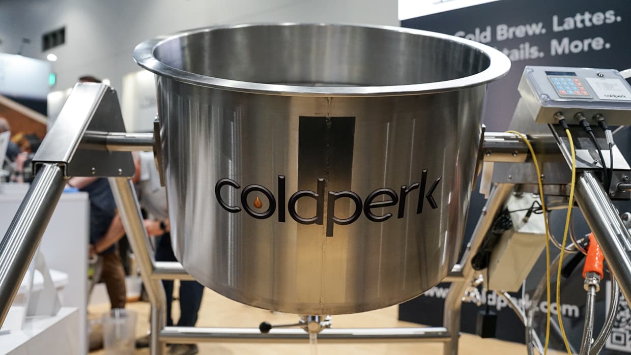 ColdPerk launches larger coffee concentrate system for roasteries and producers