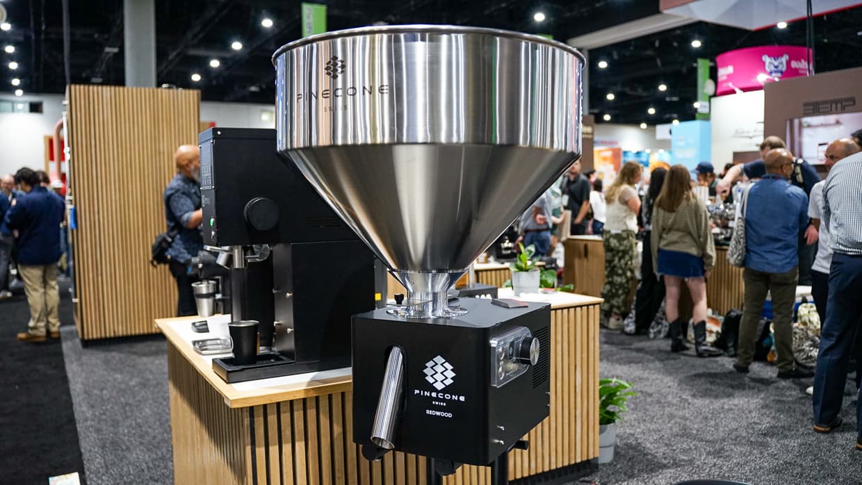 Pinecone debuts Redwood production grinder in U.S. for nonstop coffee operations