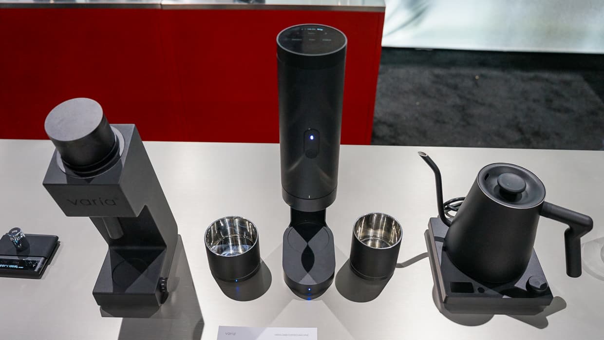 Varia debuts Orbi, compact electric brewer for espresso and drip