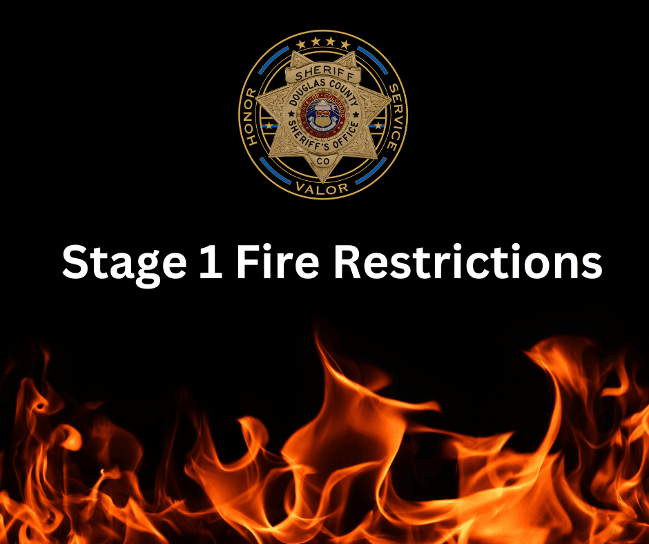Douglas County Sheriff Posts Motorcycle Safety Advisory, Orders Stage One Fire Restrictions
