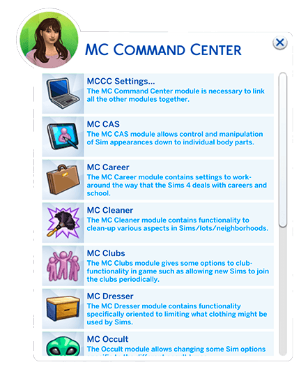 How to Match MC Command Center to Your Sims 4 Version