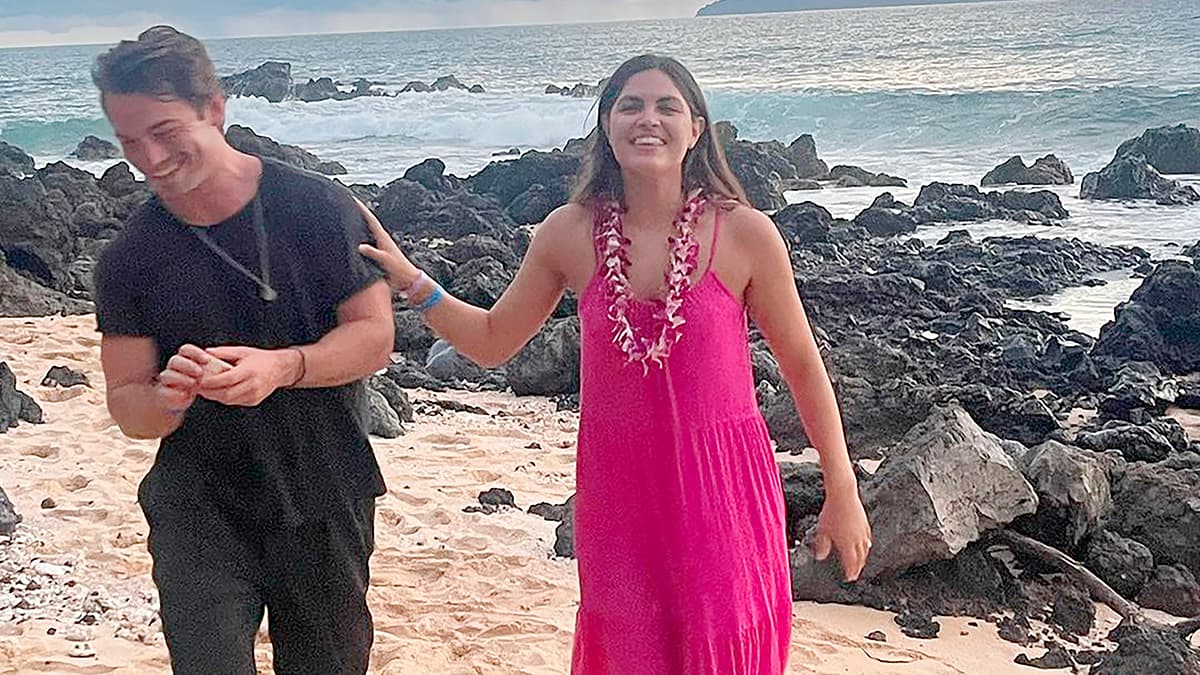 Rory Gibson’s Fiancée Reveals Stunning Oval Center Engagement Ring from Maui Proposal