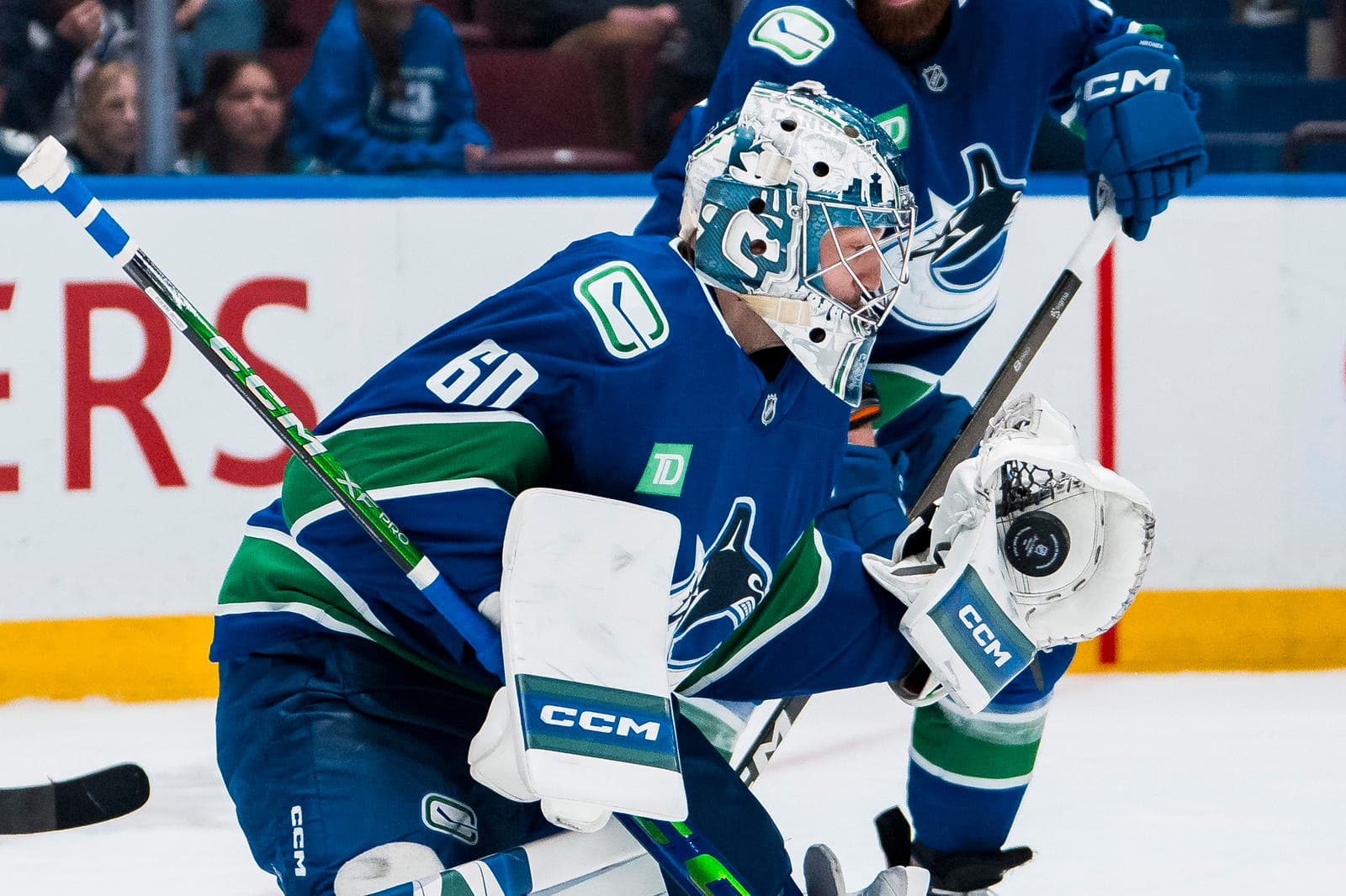 Canucks recall Nikita Tolopilo on emergency basis, assign Koskenvuo to Abbotsford
