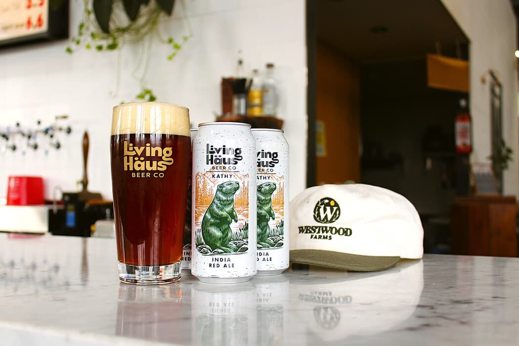 Westwood Farms, Living Häus and Pizza Port Release India Red Ale Named for Family