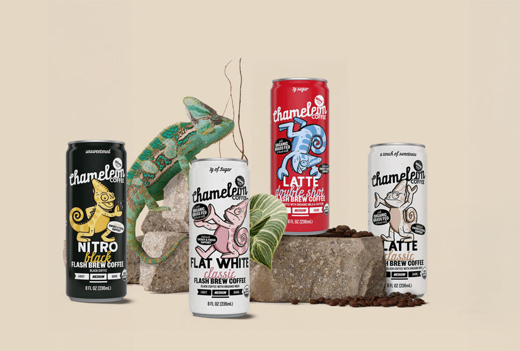 Chameleon Coffee Debuts USDA Organic Flash Brew Ready-to-Drink Cans at Erewhon