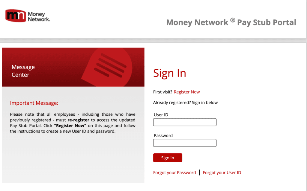Dollar General paystub portal requires all employees to re-register