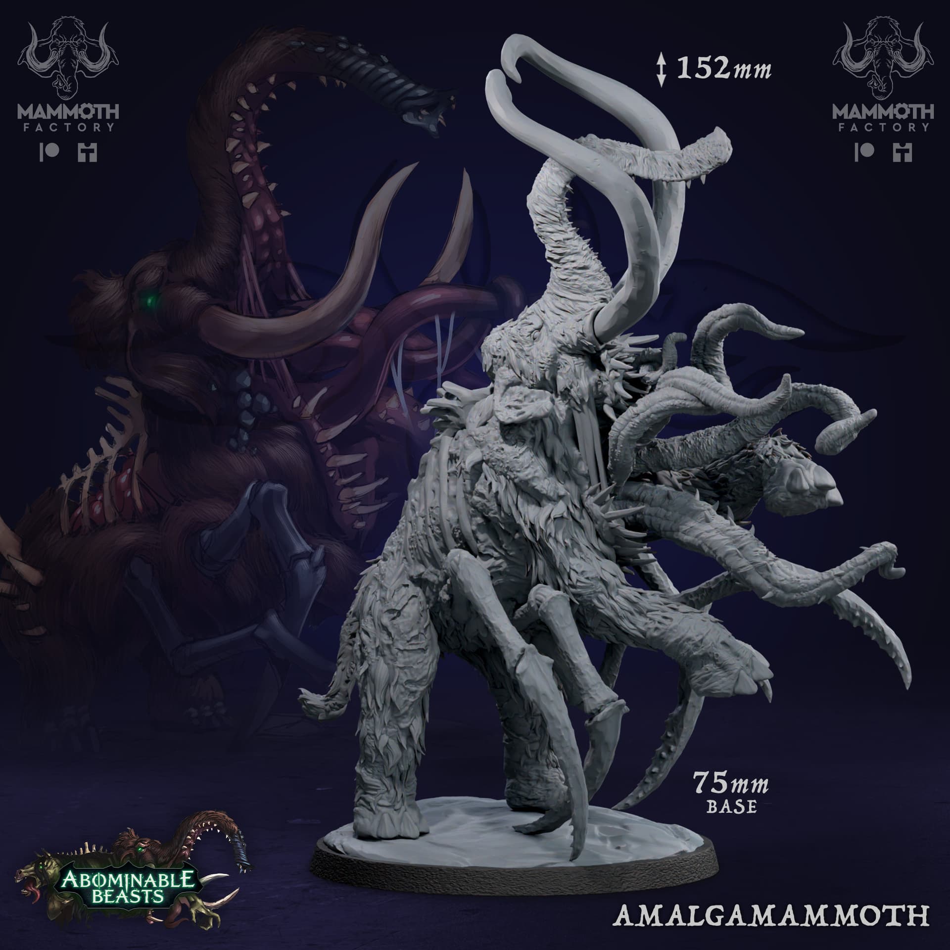 Mammoth Factory unveils Witchstock-themed Magnum Hocus miniatures for May