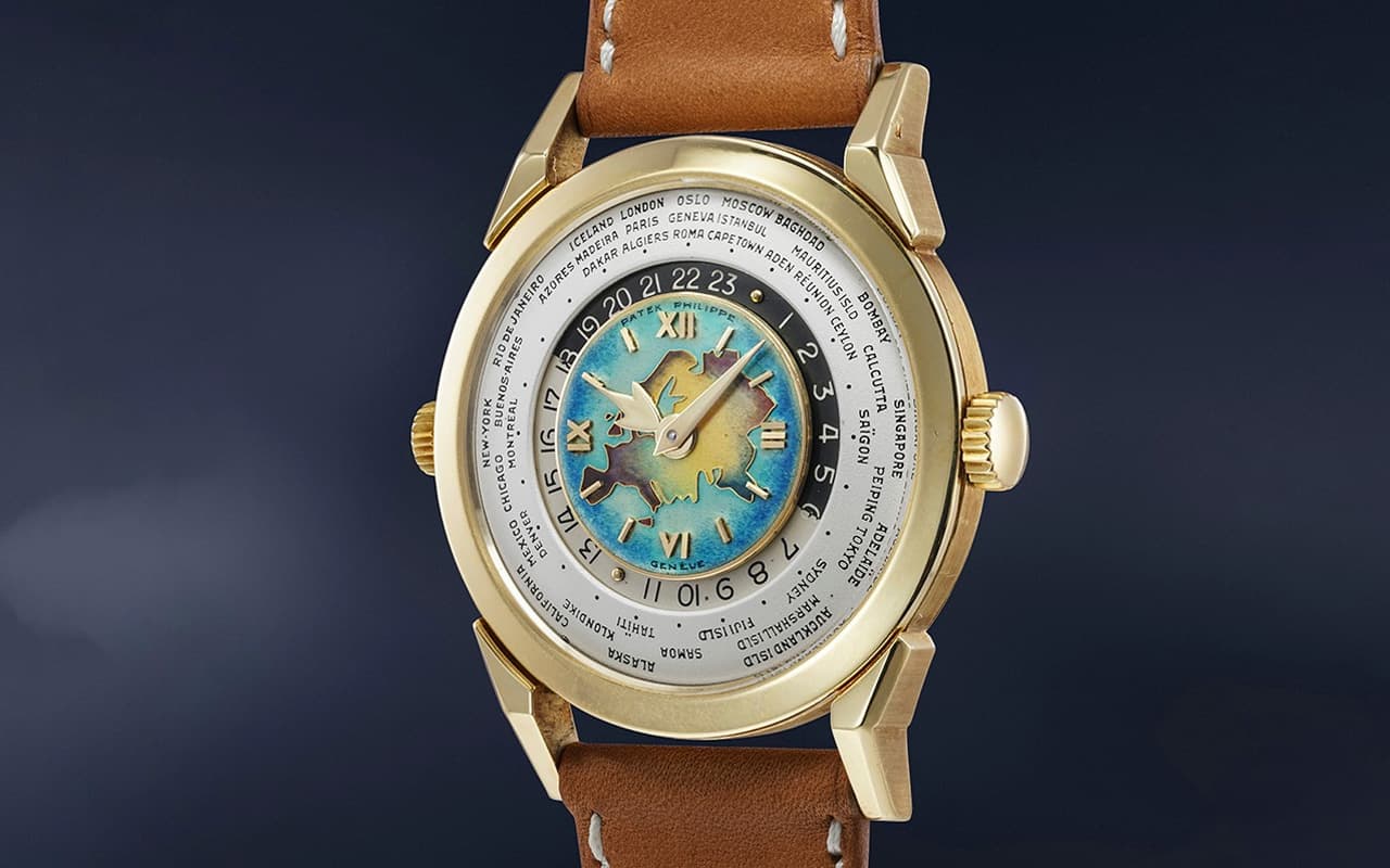 Rare Patek Philippe Ref. 2523 World-Time Watch Heads to Geneva Auction
