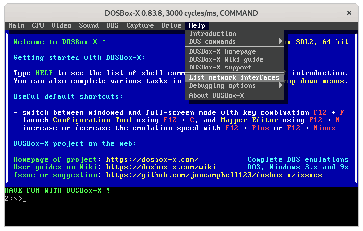 DOSBox-X update expands CONFIG.SYS control, debugger tools, and device support