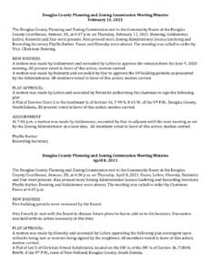 How Douglas County Residents Can Track Local Government Decisions