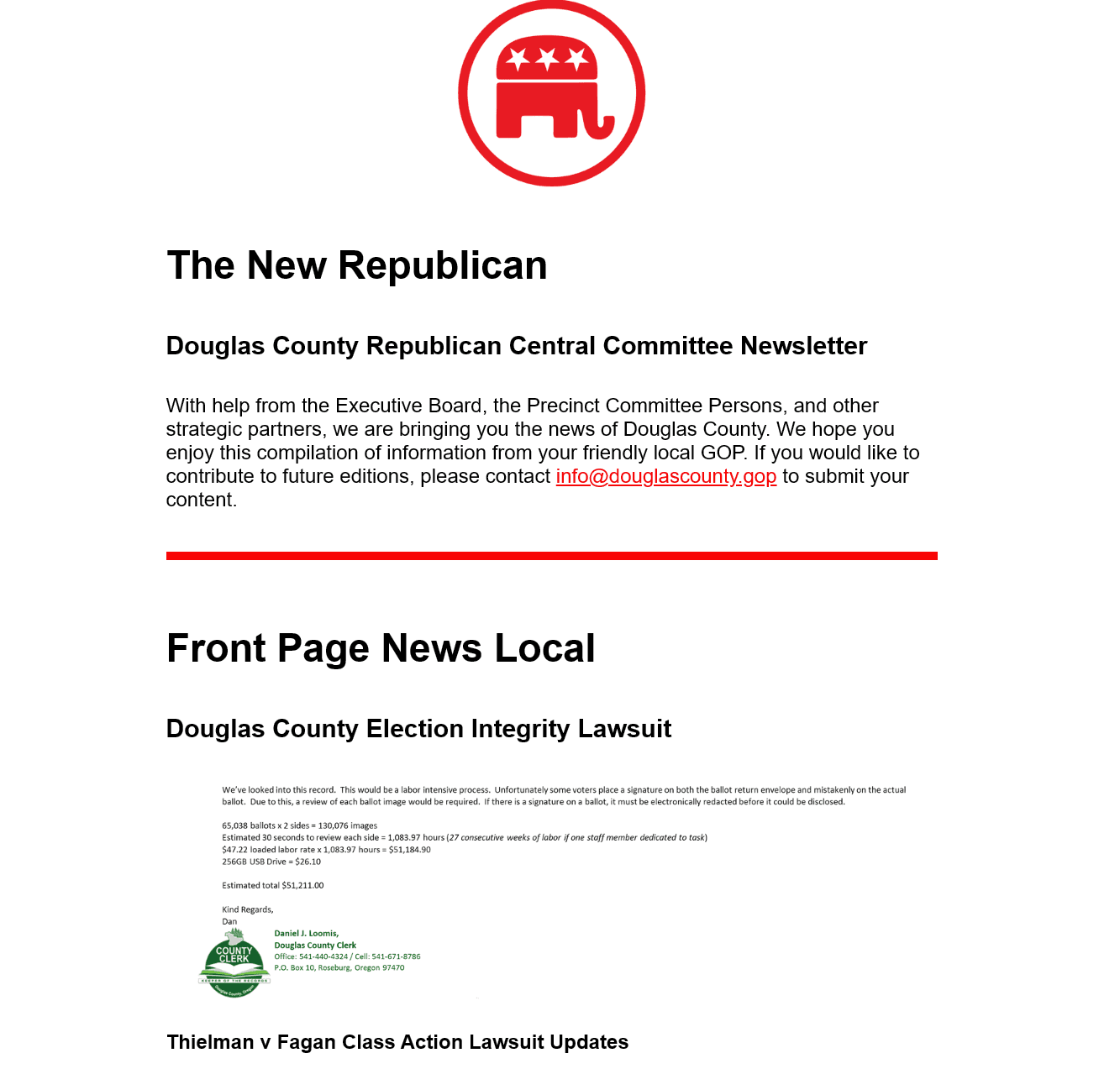 Douglas County GOP Vice Chair Warns Party Base Has Shrunk To 34 Percent