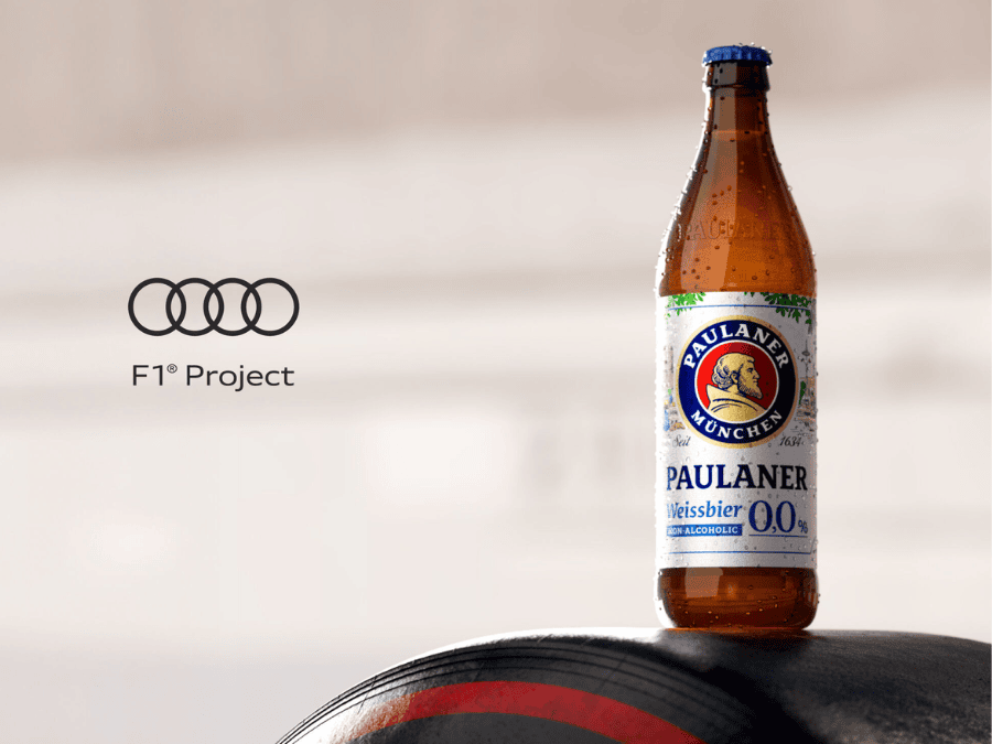Paulaner Partners With Audi Formula 1 Team To Promote 0.0 Beer