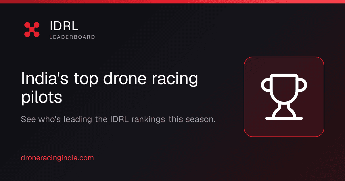 IDRL turns India’s drone racing league into a full-service platform