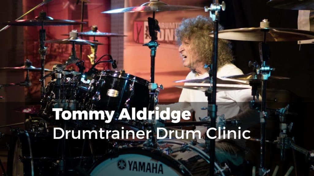 Yamaha launches Tommy Aldridge clinic tour for drummers of all levels