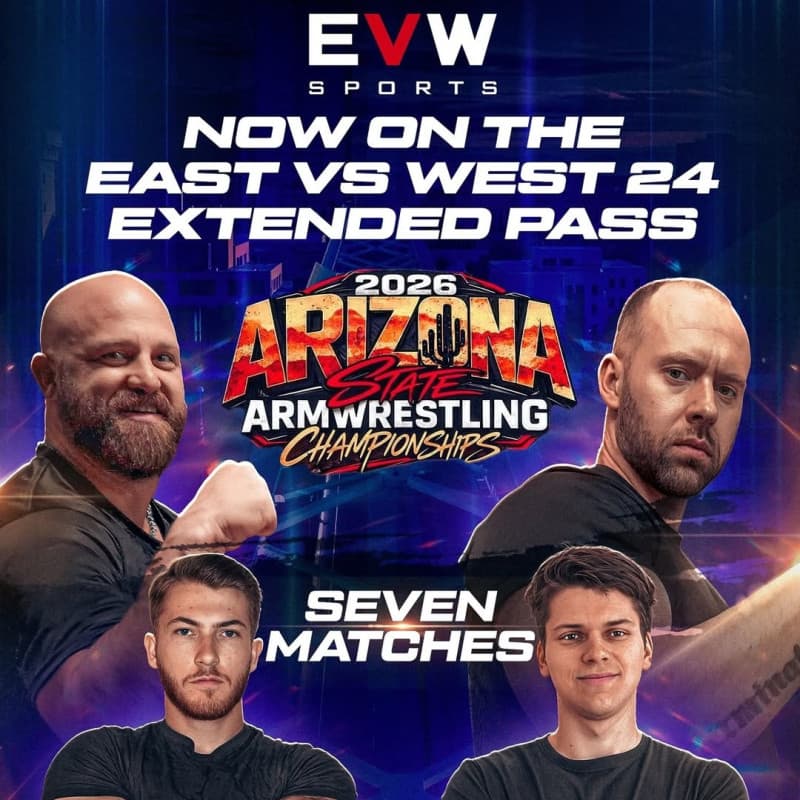 Arizona state championships join EVW 24 supermatch weekend in Chandler