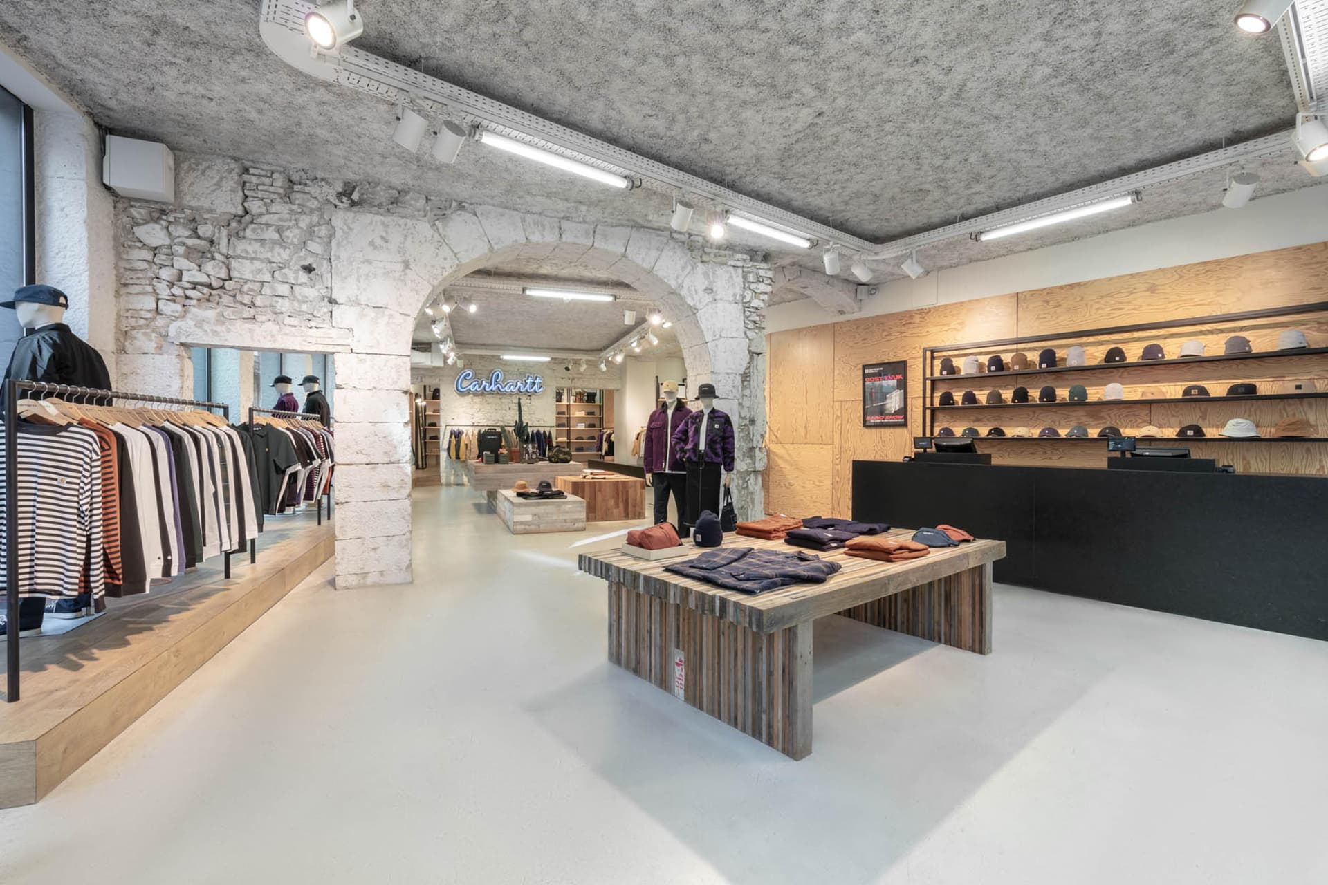 Carhartt WIP reopens Lyon flagship with a more polished look