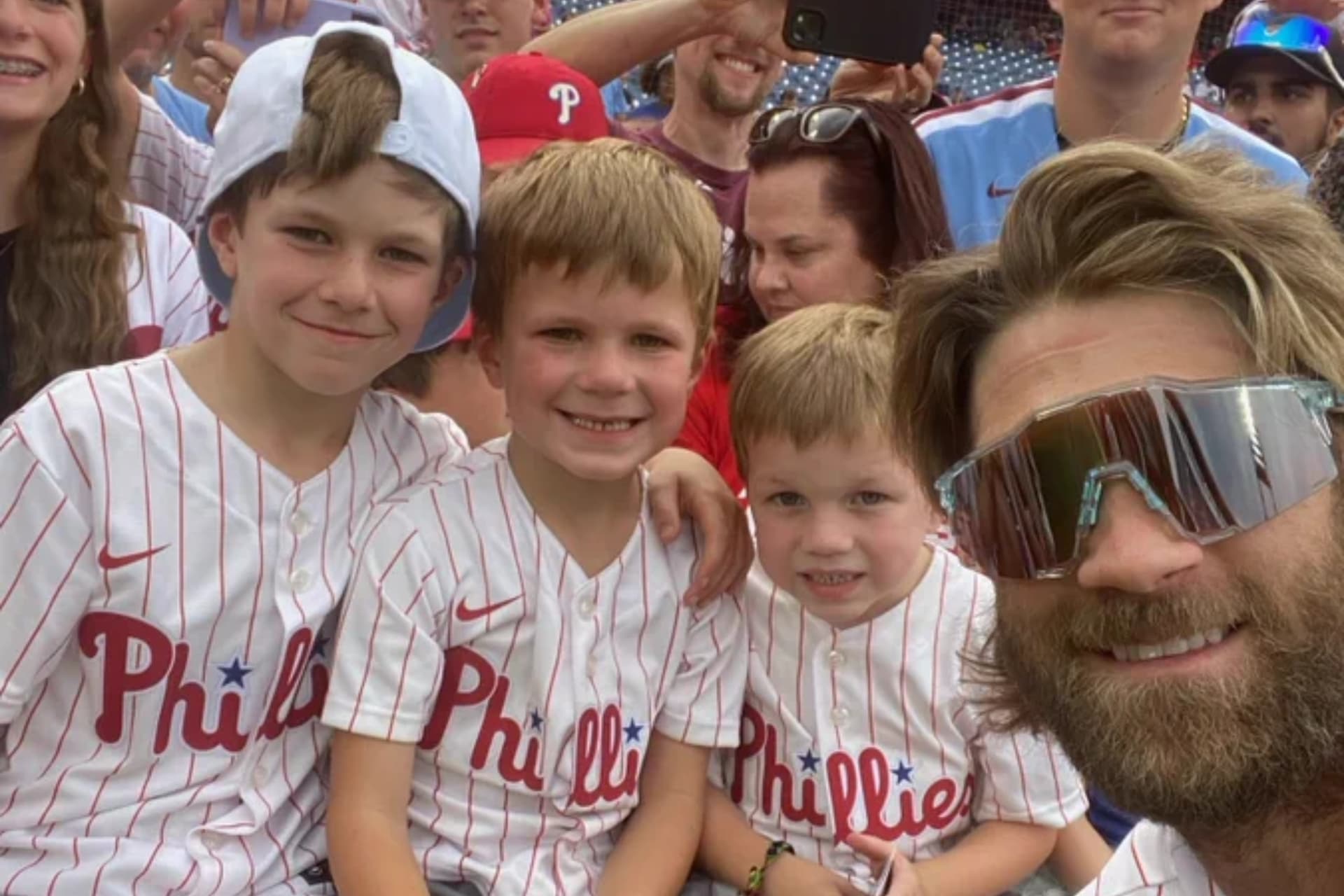 Bryce Harper Welcomes Fourth Child Before Phillies’ NLDS Opener