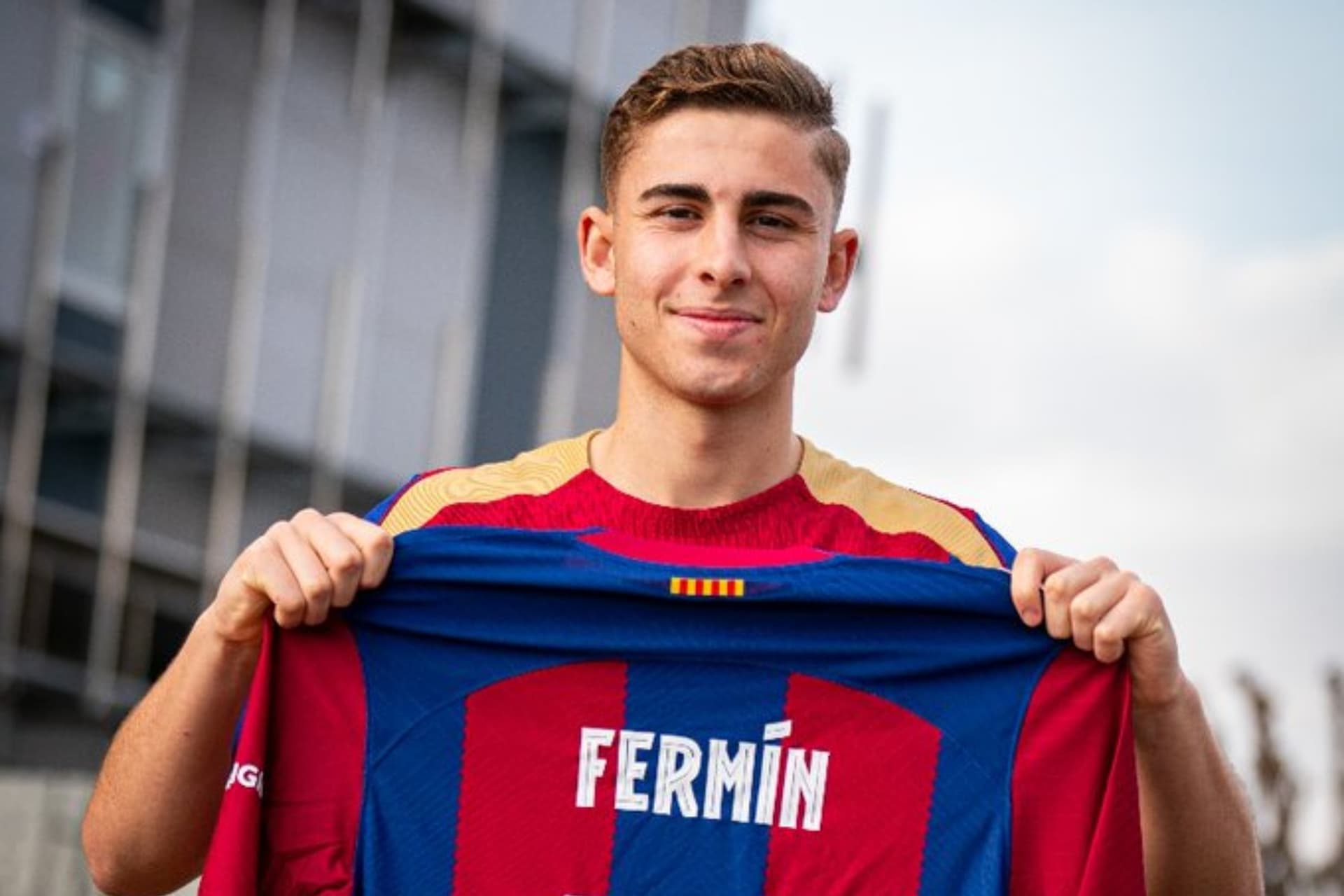 Dsquared2 names FC Barcelona’s Fermín López as first male ambassador