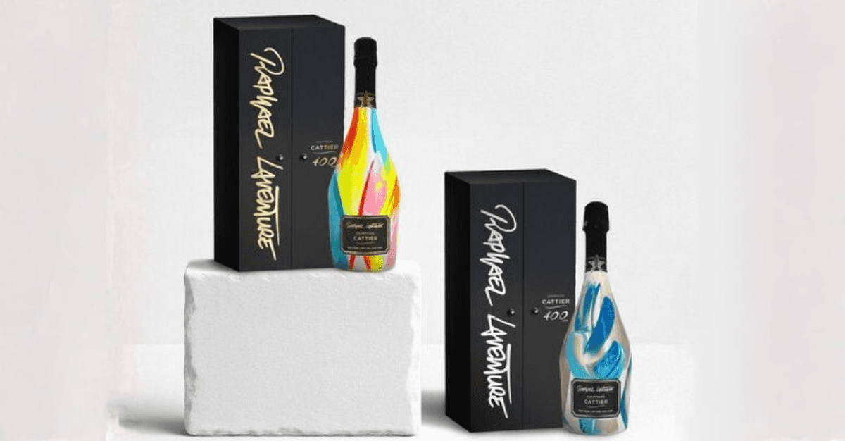 Champagne Cattier Marks 400 Years With 400 Hand-Painted Collector Bottles