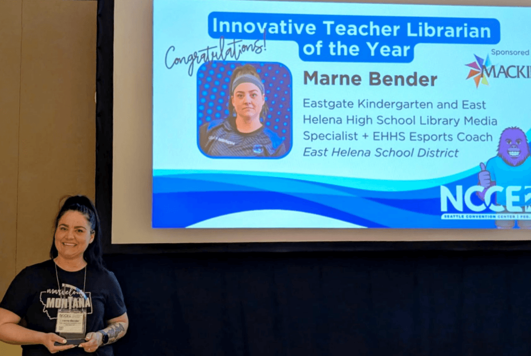 East Helena Teacher-Librarian Marne Bender Wins Regional Innovation Award