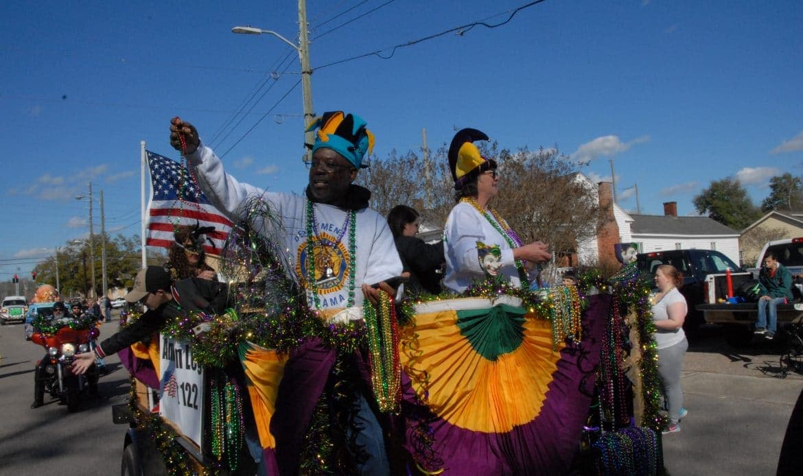 Historic Downtown Prattville Hosts Family Mardi Gras Parade January 31