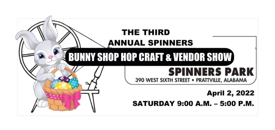 Local listings announce downtown Prattville spring events, Spinners Bunny Shop Hop