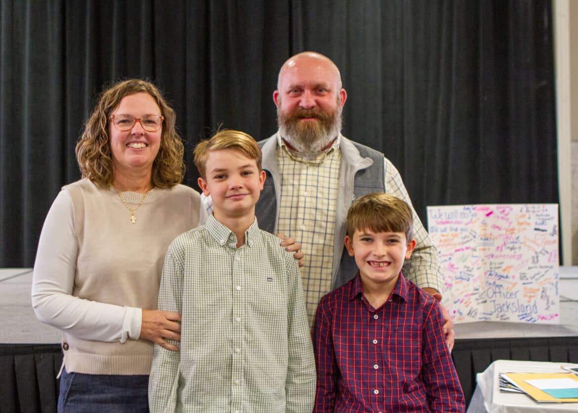 Prattville Officer and Commissioner Rusty Jacksland Retires From Police