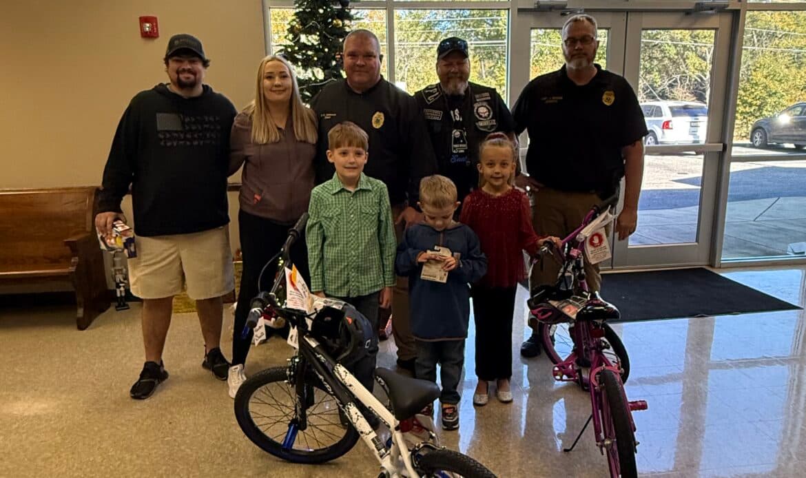 Millbrook Blue Santa Delivers Gifts to 215 Local Children