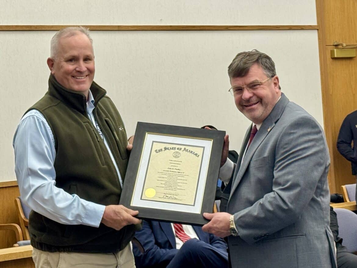 Elmore Juvenile Probation Officer John Findley Retires After Long Service