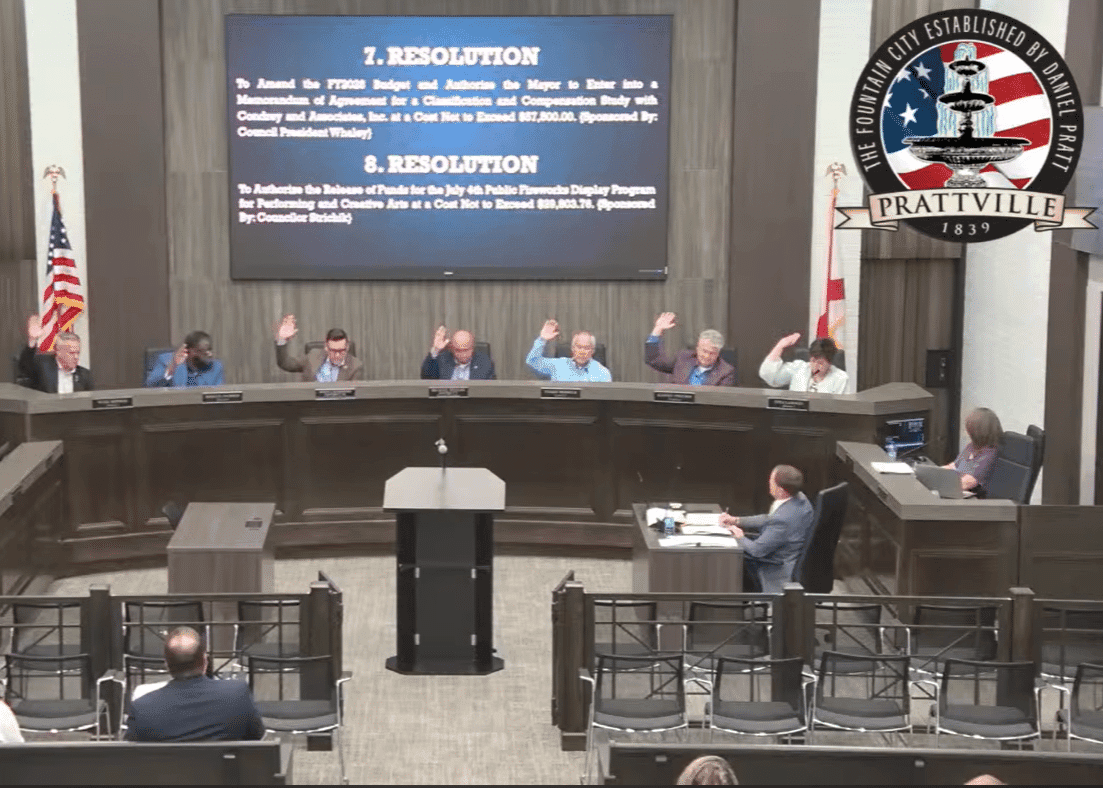 Prattville Council Authorizes $57,500 Compensation Review After 2018 Study Concerns