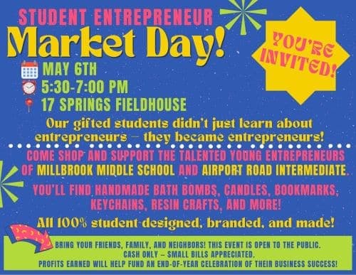 Autauga County students launch real businesses for Market Day showcase